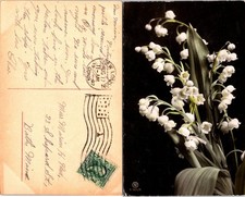 Lily of the Valley, Flower Postcards used 55071 picture