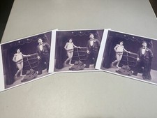 Harry Houdini & his young wife Bess Reprint photo performing Metamorphosis picture