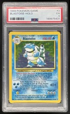 1999 Pokemon Unlimited Set #2/102 Blastoise Rare Holo PSA 5 picture