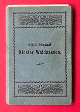 Leporello Album with 14 x Postcards Library Hall Monastery Waldsassen Bavaria (148346 picture