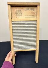 Vintage National Washboard Co. No. 703 The Zinc King Lingerie Washboard USA picture