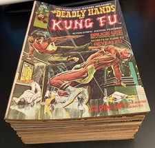 Near-Complete *30* DEADLY HANDS/KUNG FU Marvel Mags ≈ 1-33 (missing 4) + Spcl picture