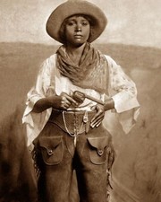 Set Of 6 African American Cowgirl Rodeo & Others 1880s 8 x 10 photo Old West picture