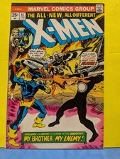 UNCANNY X-MEN #97 - 1976 - 1st app Lilandra KEY HOT VG+ In mylar, 2nd Eric Red  picture