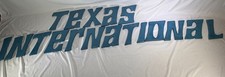Vintage Texas International Airlines Airport Terminal Sign Letters Plastic Set 8 picture