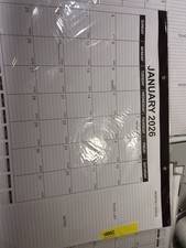 Desk Calendar 2026,January 2026 to June 2027,Desk calendar 2026 Large 22x17, ... picture