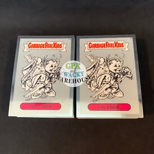 2013 GARBAGE PAIL KIDS CHROME 1 COMPLETE PENCIL CARD SET 82 CARDS JOHN POUND picture