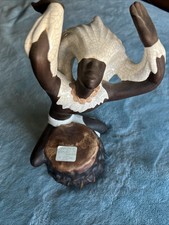 Brayton Laguna Vintage Pottery Calypso Drummer Figurine 1927-1968 picture