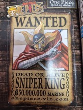 One Piece Usopp WANTED Sogeking Sniper King picture