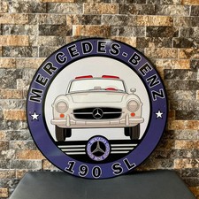 Mercedes-Benz 190 SL – Heavy Metal Sign (1955) – 19.7