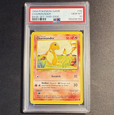 1999 Pokemon Base Set 1999-2000 Charmander #46 PSA 10 150206765 picture