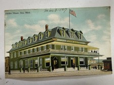 1917 Hickler House Sault Ste Marie Michigan Antique Postcard Soo Hotel picture