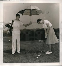 1939 Press Photo Women's Amateur Golf Championship Beatrice Barrett, Connecticut picture