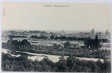 Vintage Tours France Vue Generale Aerial View Postcard P193 picture