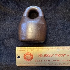 Vintage Antique Old Star Lock Scandinavian Padlock No Key July 1878 Patent picture