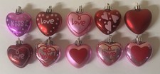 Lot Set of 10 HEART VALENTINES DAY 2