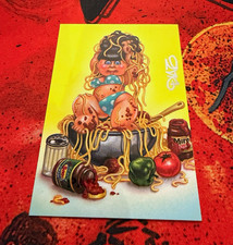 2013 Bettie Page Private Collection Card B1b Pasta Page Luis Diaz GPK signed picture