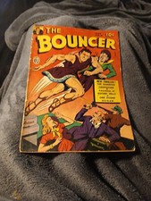 THE BOUNCER 13 WW2 Era Superhero 11/ 1944 FOX FEATURES Bondage Panels Golden Age picture