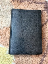 Holy Bible Christian International Series, 1895 American Ed. Black Leather Bound picture