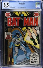 Batman #246 - DC Comics 1972 CGC 8.5 Hanging cover. picture