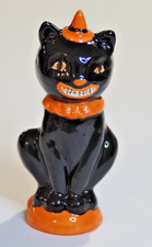 Pie Bird Vintage LOOKING Black Cat Piebird Made In USA by Nancy Davis picture