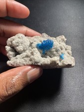 Cavansite and Apophyllite From Maharashtra, India  picture