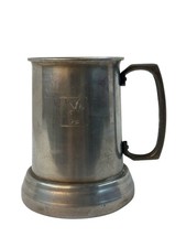 VTG 1970s Playboy Aluminum Beer Mug Engraved Bunny Logo Tankard Barware 4.75