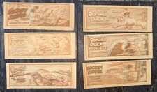 Disney Vintage 1950s 6 Comics Wheaties Mickey Mouse Donald Duck 3D No glasses picture