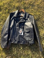 Harley Davidson Ride Captain Leather Jacket Men’s Size L NWT Deadstock USA MADE picture