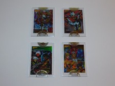 1993 WIZARD Holo Foil Promo Card LOT x4 SEALED STORMWATCH SUPREME JIM LEE ROB picture