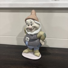 VINTAGE Lladro Disney Collab 7537 Happy Porcelain Figurine 6