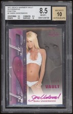 2011 Benchwarmer Vault Sara Underwood #23/25 Beckett 10 AUTO Signed picture