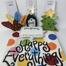 Coton Colors Happy Everything Square Plate 4 Attachments picture