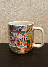 2026 Disney Parks Vintage Park Maps & Brochure Icons Coffee Mug 15 Oz. New picture