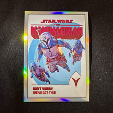 Topps 2024 Star Wars The Mandalorian Comic Book Artwork Insert CC-2 picture