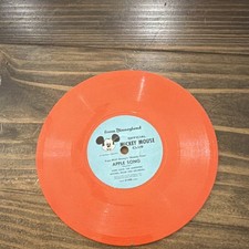 Disney Mickey Mouse Club Apple Song & Pioneer Song Vinyl Record picture