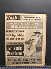 1973 May 29th Confidential Flash Newspaper, Survive Sexually, Vampires (VRN10B picture