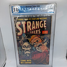 Strange Tales #28 pgx 3.0 golden Age Comic Horror  picture