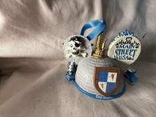 DISNEY RETRO STYLE MAGIC KINGDOM EARHAT ORNAMENT NWTS picture