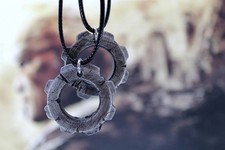 Cogtag Pendant Necklace / Keychain - Gears of War picture
