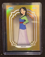 2024 Topps Chrome Disney Mulan Gold Refractor #79 12/50 picture
