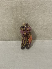 Vintage Show Stoppers Porcelain Face Collectible Clown Doll