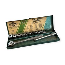 *Case Only* Vintage Thorsen, No 1416, 14 Piece, 1/4