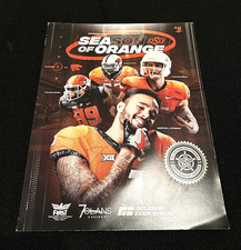 NICE Oklahoma State University vs Kansas State football game program 2017 - OSU picture