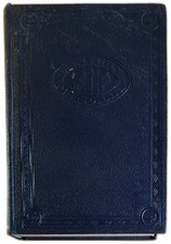 1944 New Century Dictionary Volume Two Leaver Stone P F Collier Black Leather picture