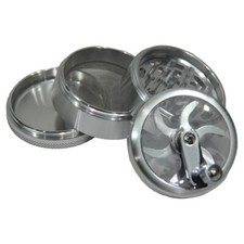 AmericanGrinder®️ 2.5 “(62mm) 4 PCS Crank Handle With Screen And Spoon picture