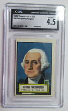1952 Topps Look 'n See George Washington #9 CGC 4.5 picture