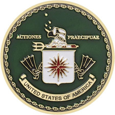 1 PCS CIA Special Operations Group Tertia Optio Challenge Award Graduated Gift picture