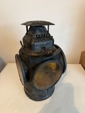 Antique Pre-1927 Adlake Non-Sweating Railroad Signal Lantern For Repair picture