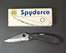 Vintage Spyderco Endura C10PBK98 G2 Stainless Japan Seki City w/ Box picture